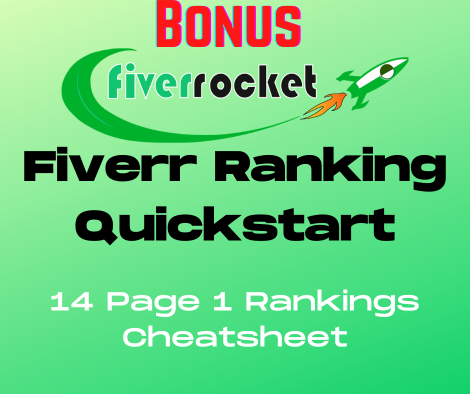 Fiverr Ranking Quick-start Bonus